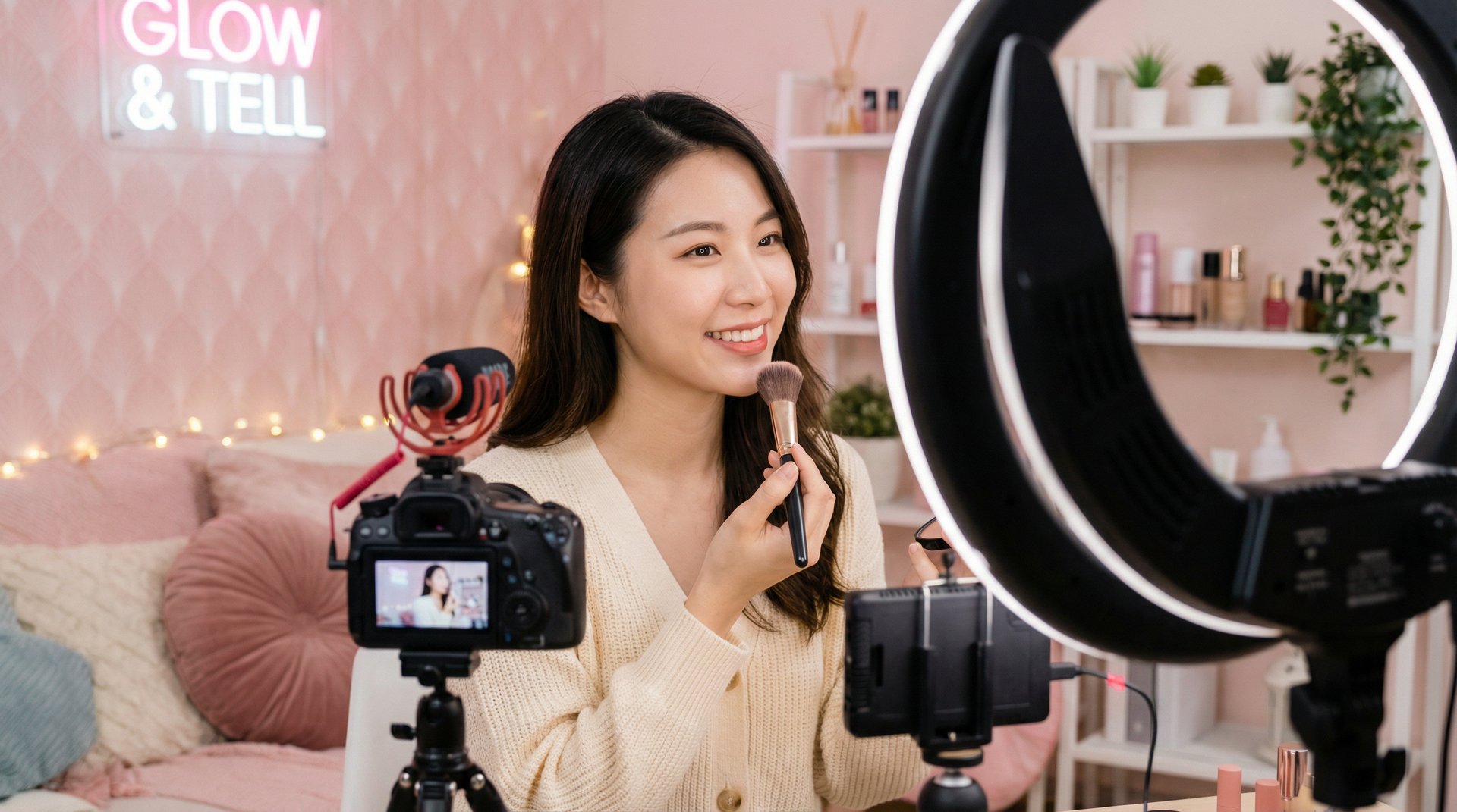 17c一起草美妆视频教程